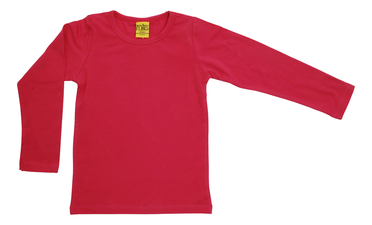 More Than A Fling Longsleeve Tango Red - Rood