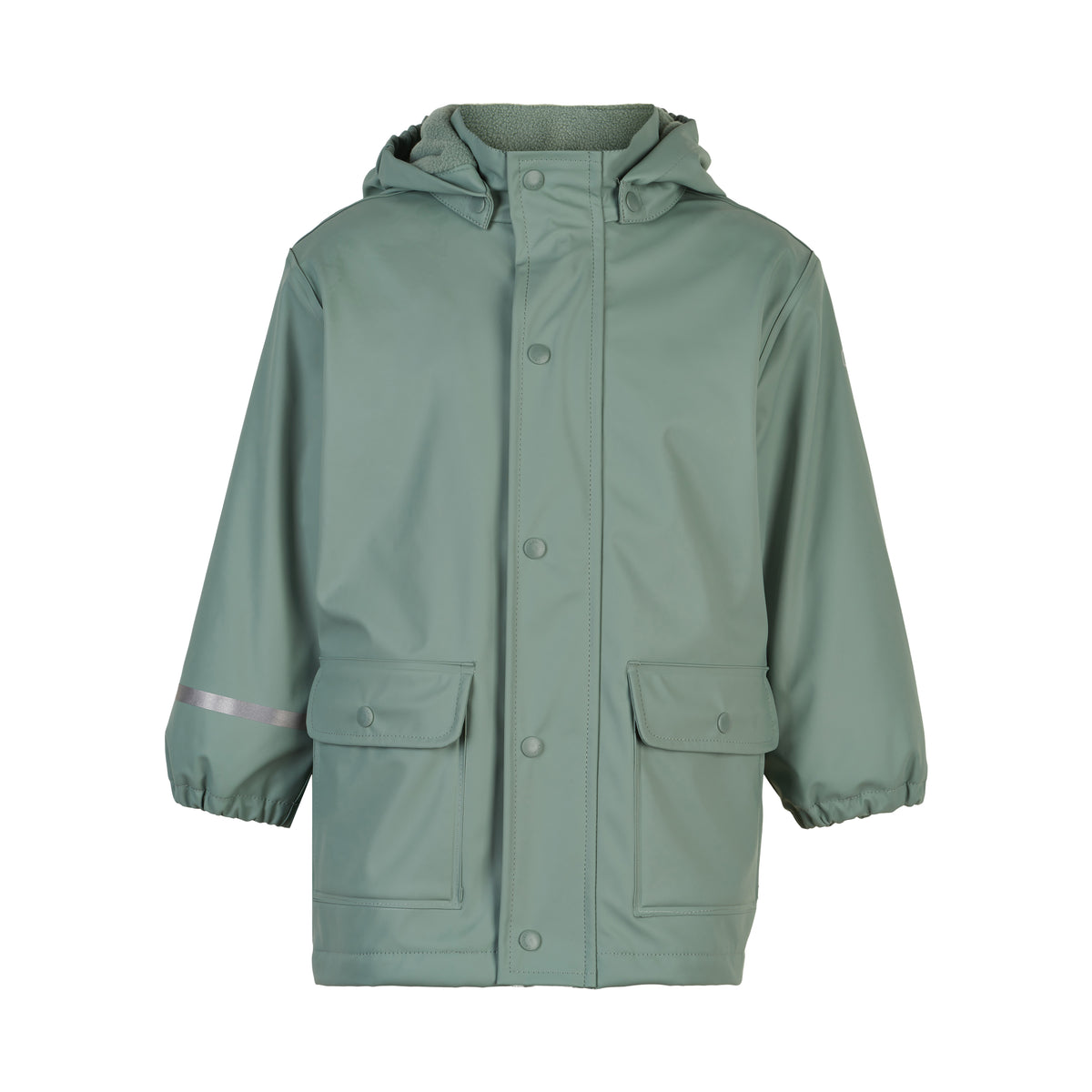 Celavi Rain Coat Fleece Slate Gray - Gevoerde Regenjas Leisteen Blauwgroen