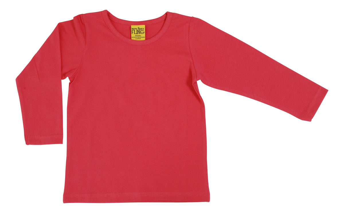 More Than A Fling Longsleeve Rouge Red Roze Rood