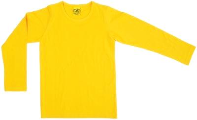 More Than A Fling Longsleeve Yellow Geel Shirt Lange Mouw