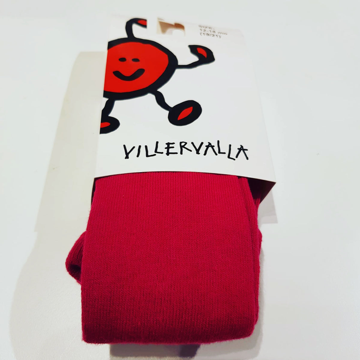 Villervalla - Tights Dark Cranberry