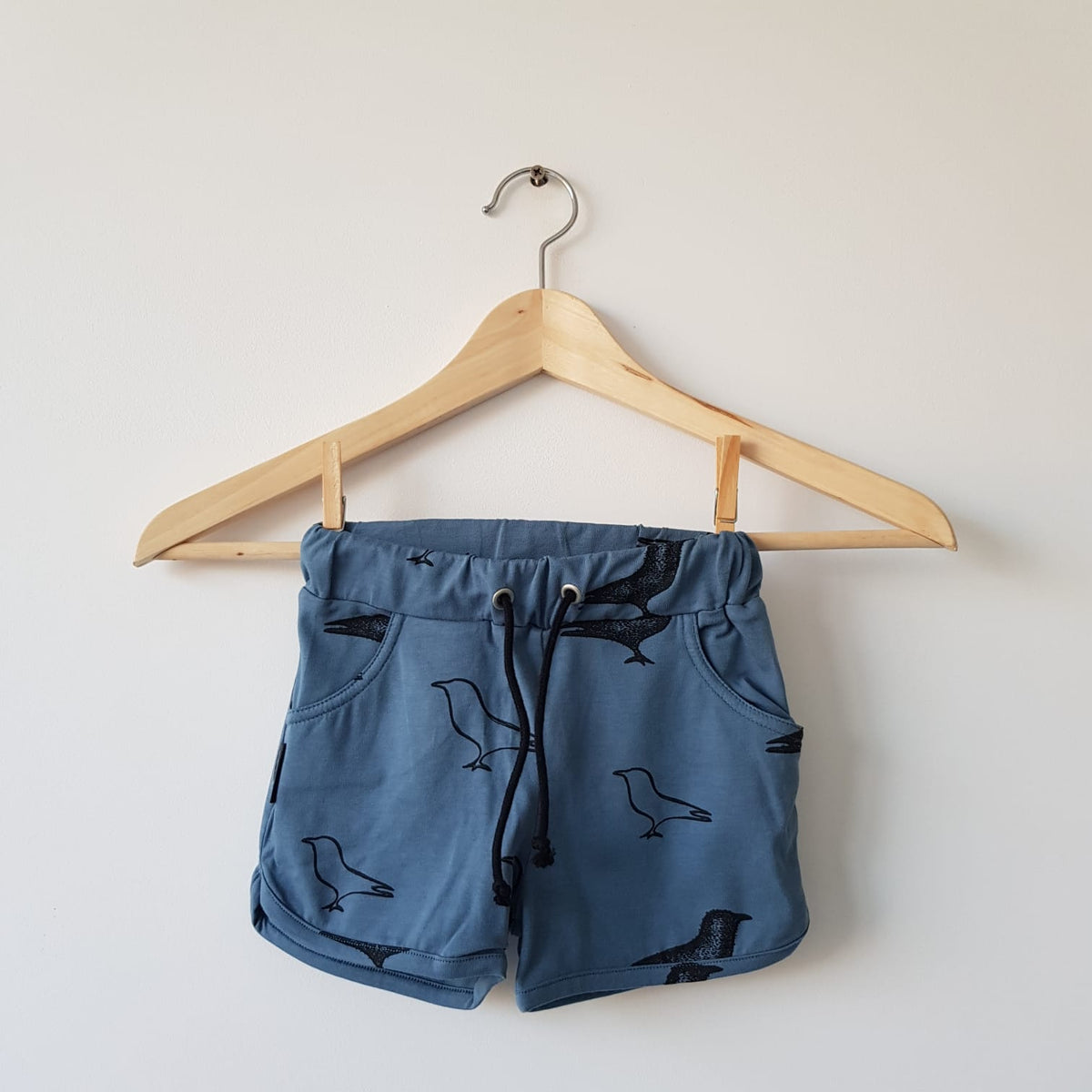 Moi - Shorts Birdy Livid Blue - Korte Broek Kraaien Blauw