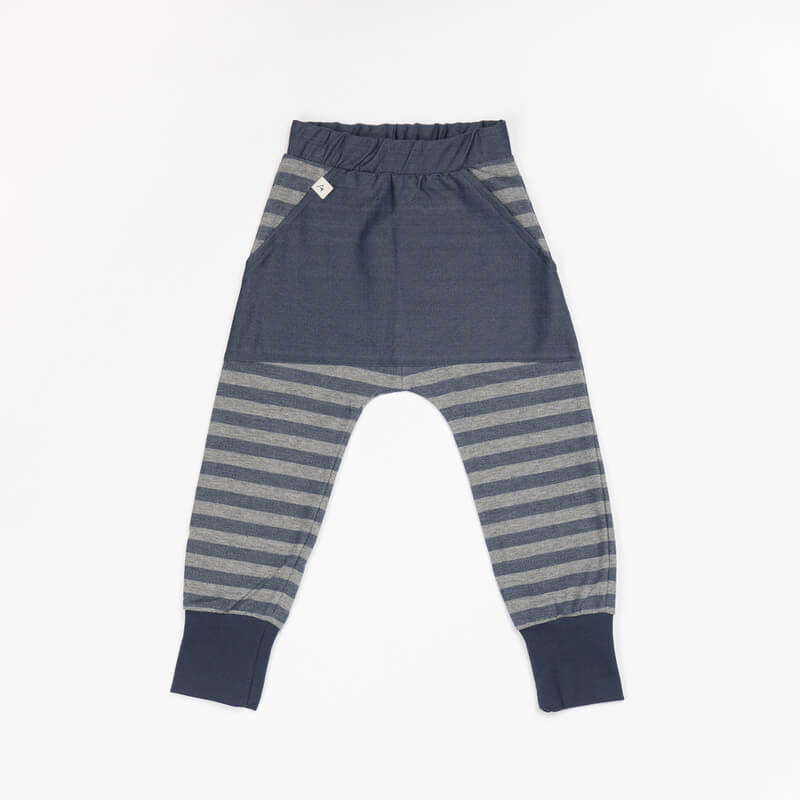 Alba of Denmark - Mason Pants Mood Indigo Striped