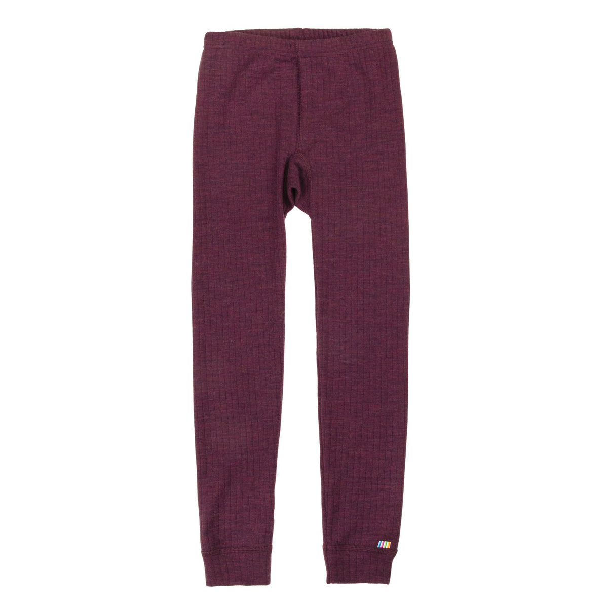 Joha - Kids Needledrop Leggings Plum Melange