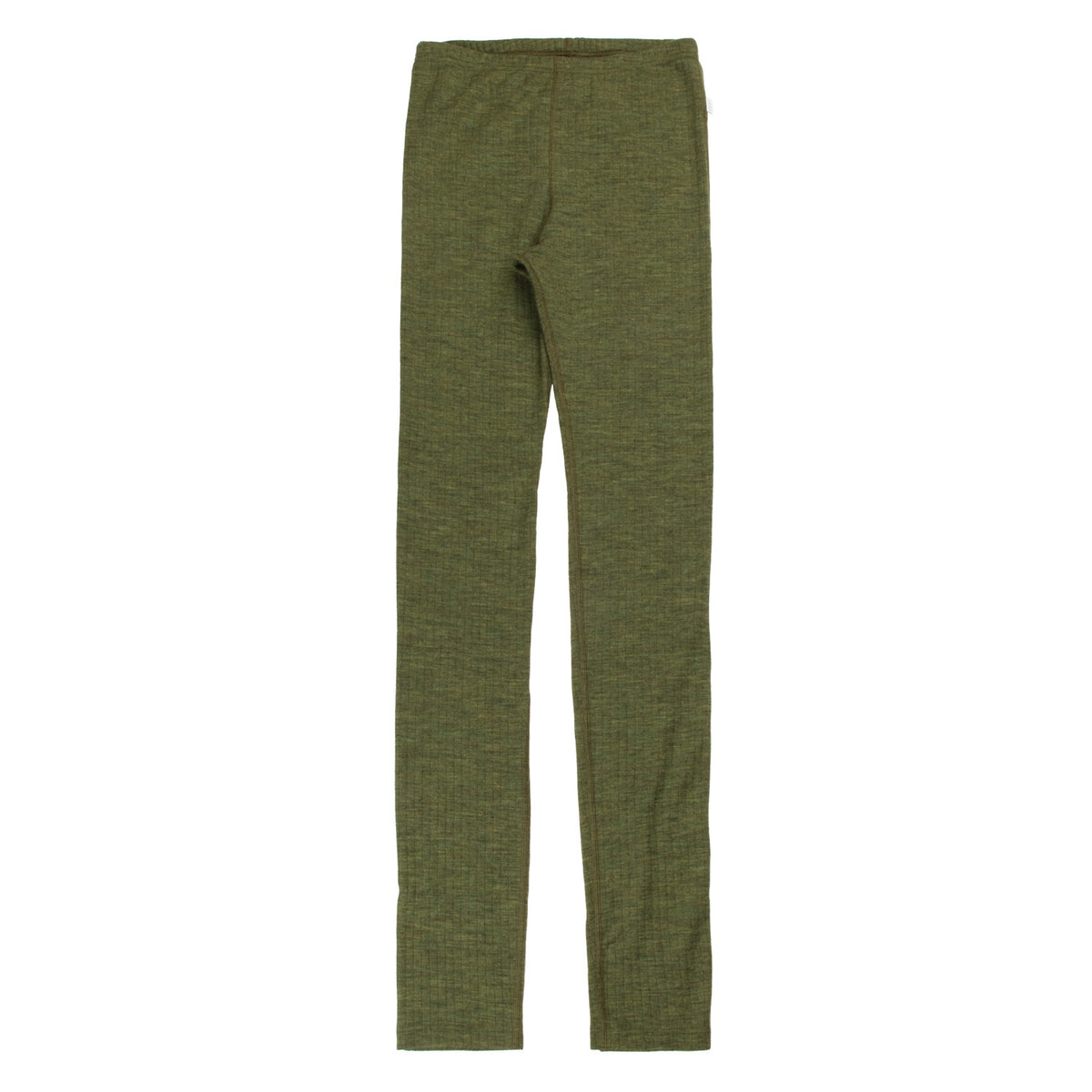 Joha - Woman's Needledrop Leggings Dark Olive Melange