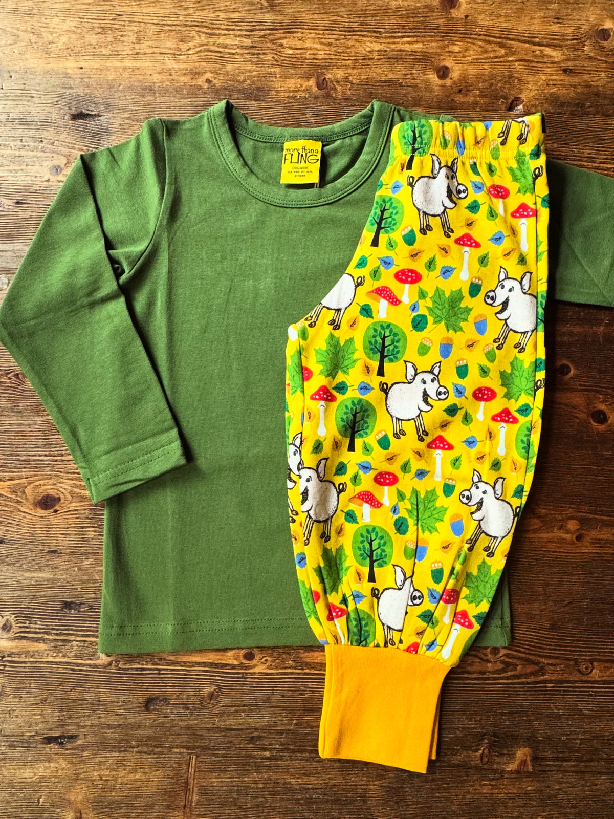 Duns Sweden - Baggy Pants Pigs & Acorns Lemon Chrome