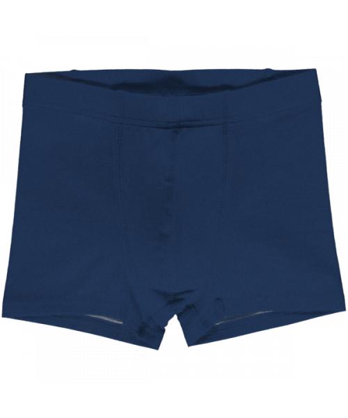 Maxomorra - Boxer Shorts Solid Navy  - Onderbroek Effen Donker Blauw