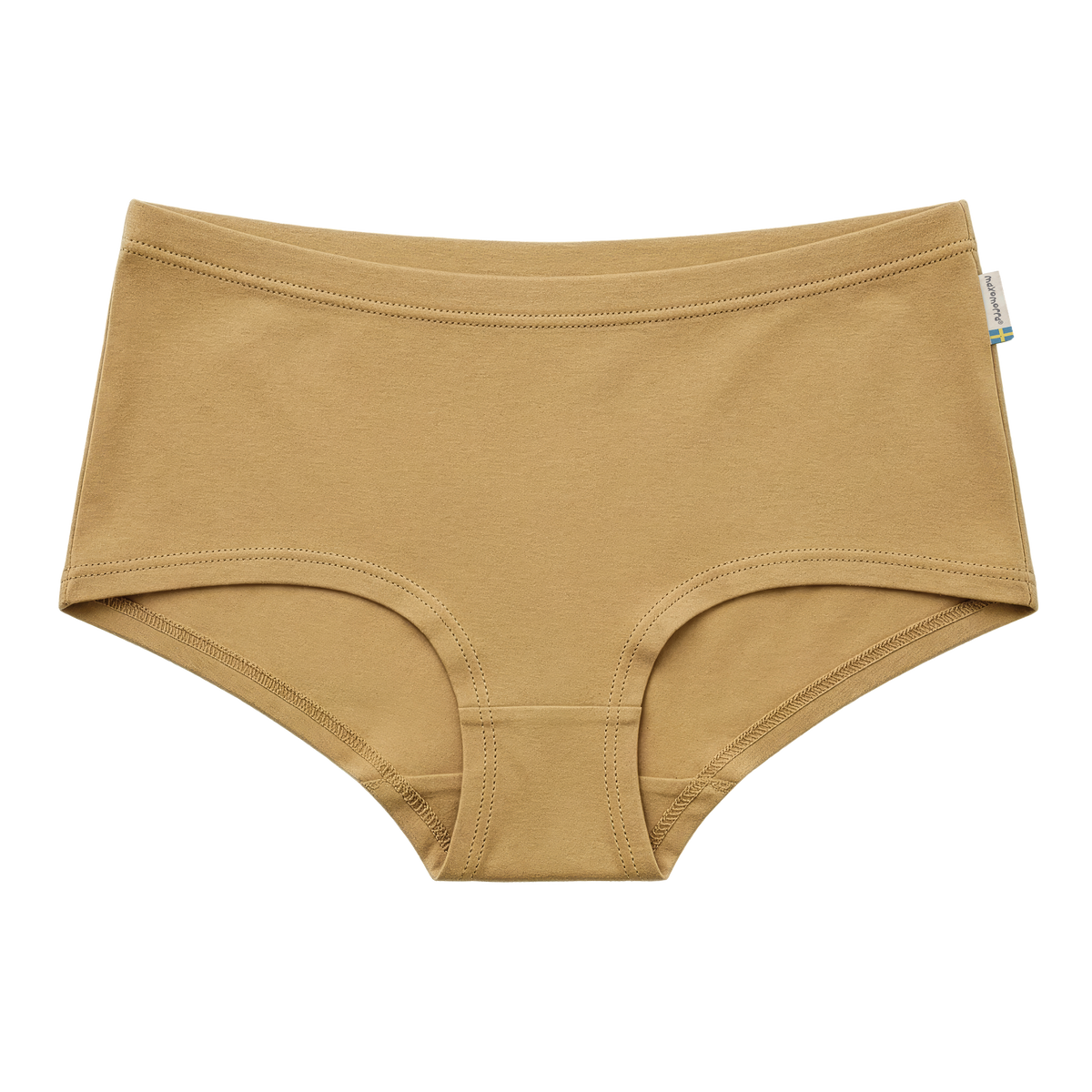 Maxomorra - Briefs Hipster Woman Solid Mustard - Dames Onderbroek Effen Mosterd Geel