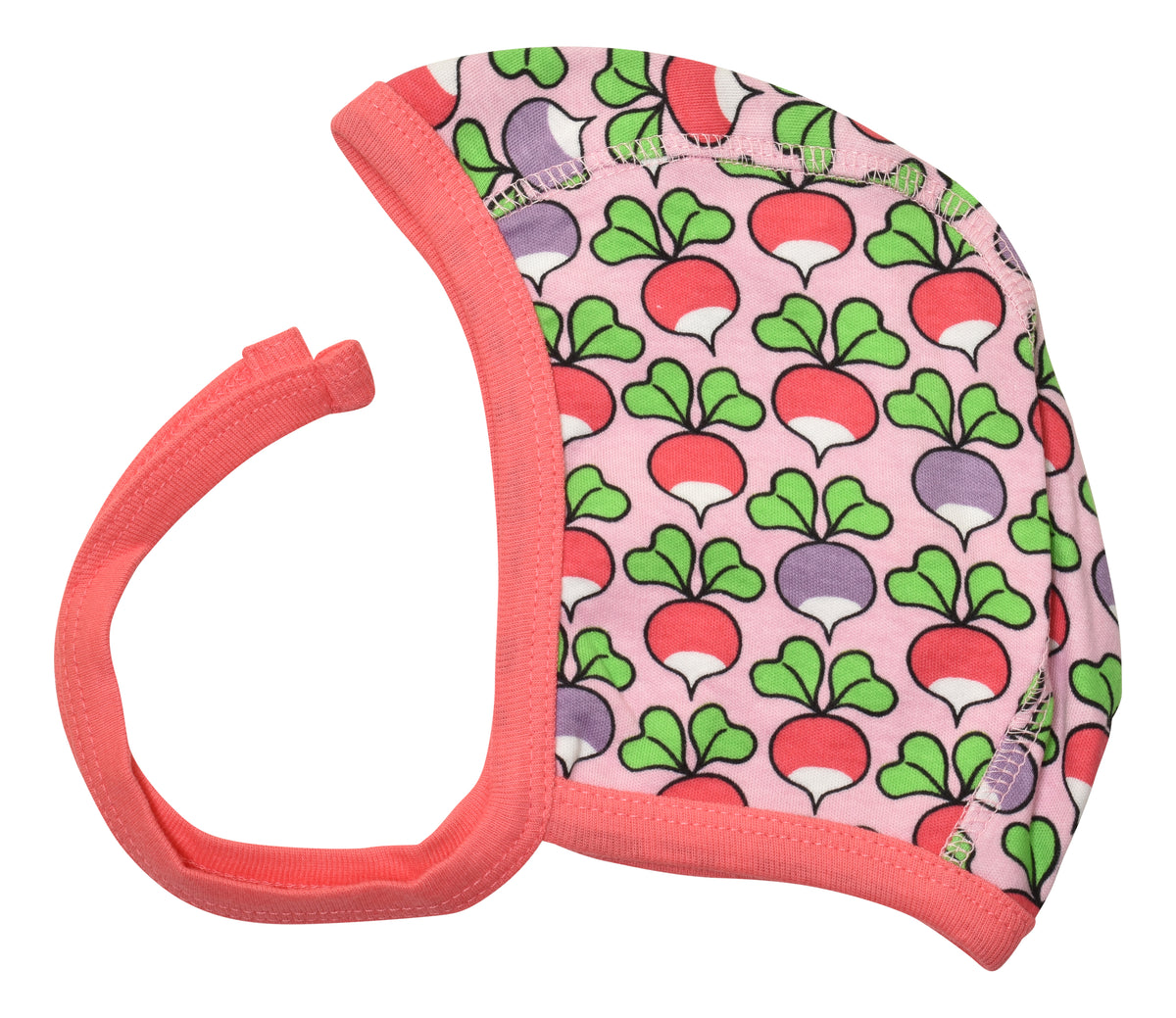 Duns Sweden - SET C Dungarees + Babycap Multi Radish Pink