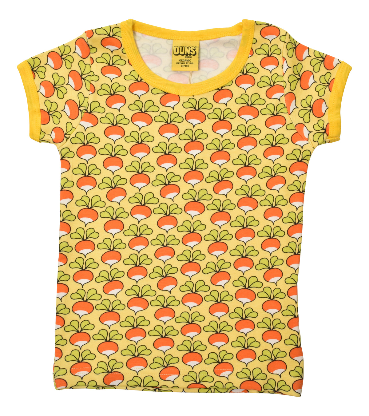Duns Sweden - T-Shirt Radish Sunshine Pale Yellow