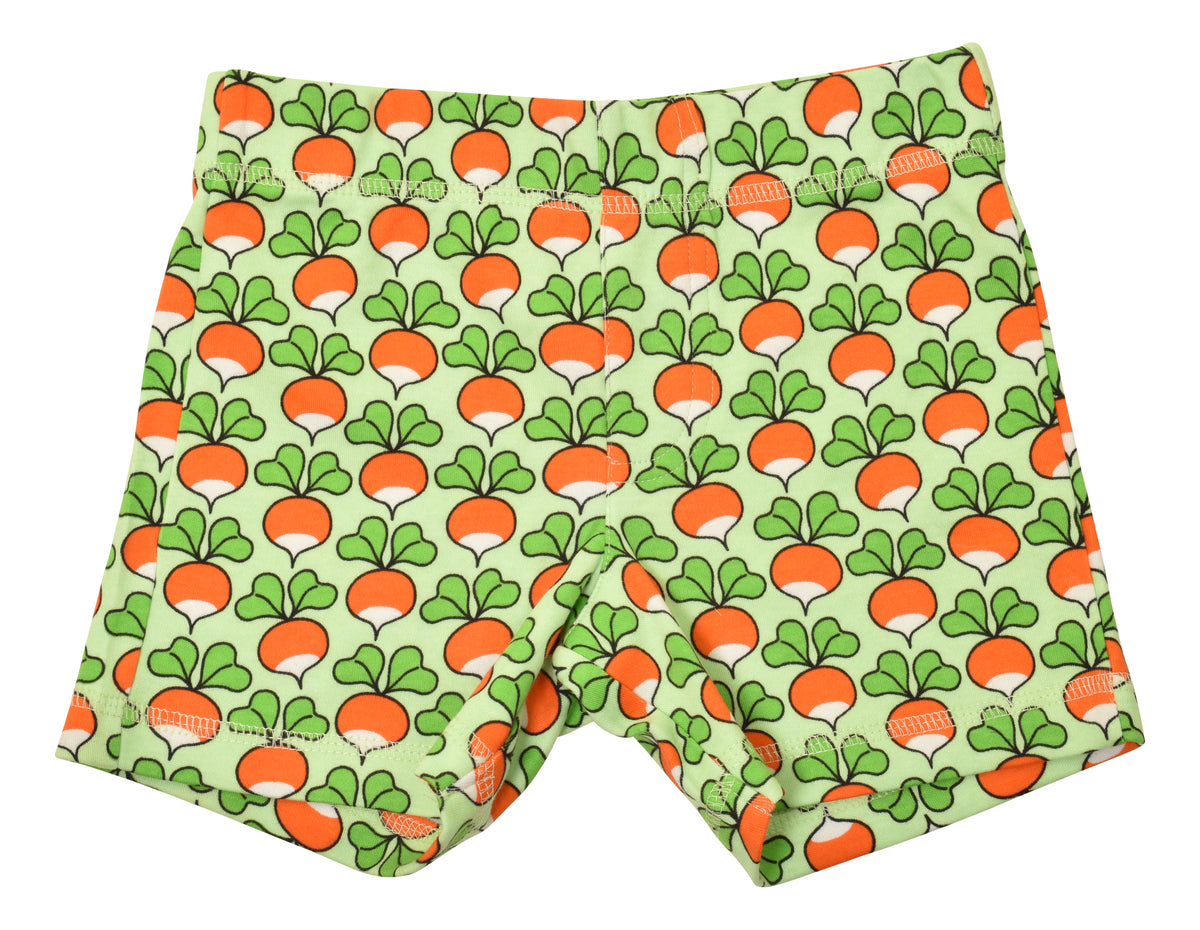 Duns Sweden - SET B: T-Shirt + Shorts Radish Patina Green