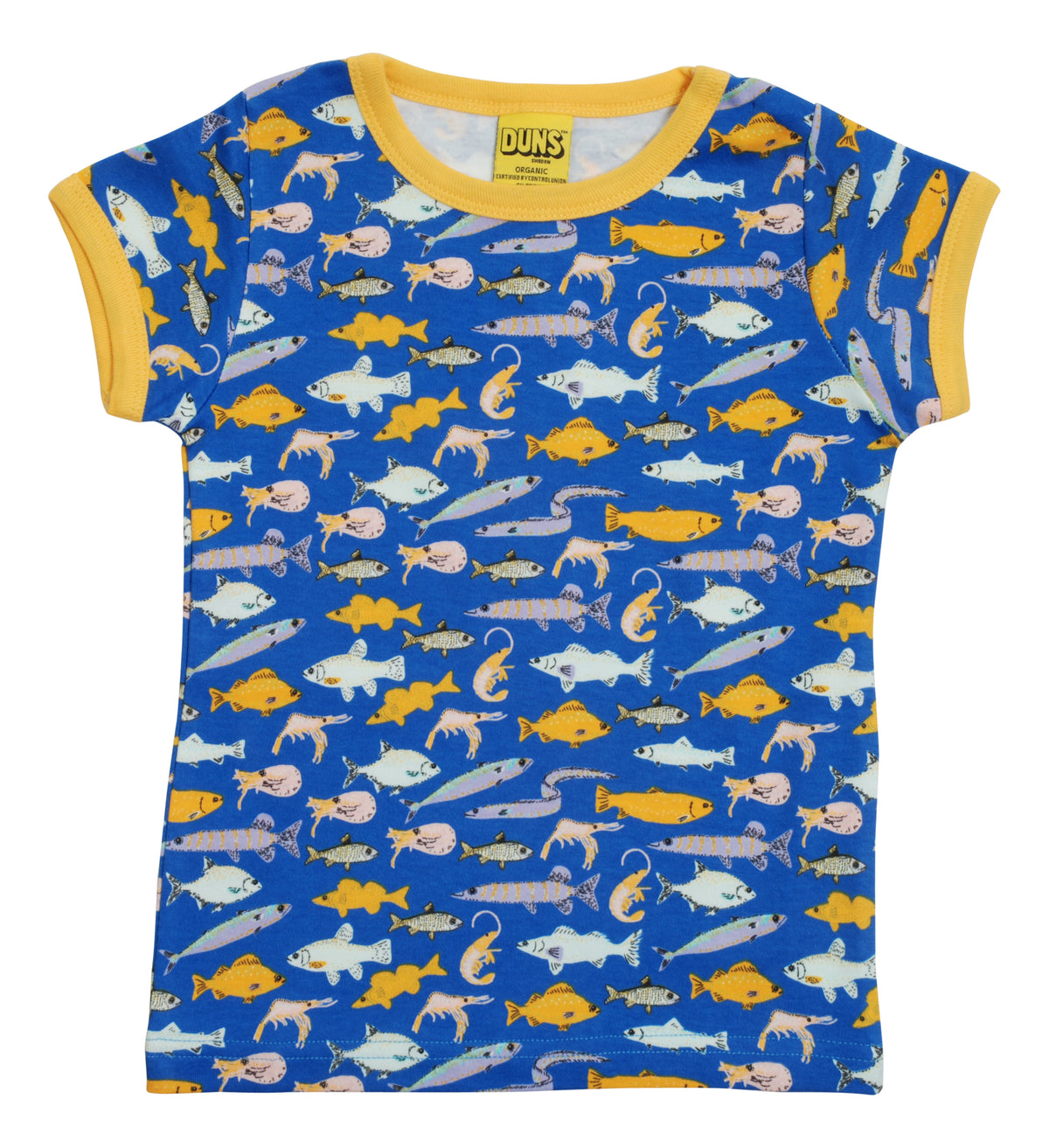 Duns Sweden - T-shirt Fish Blue