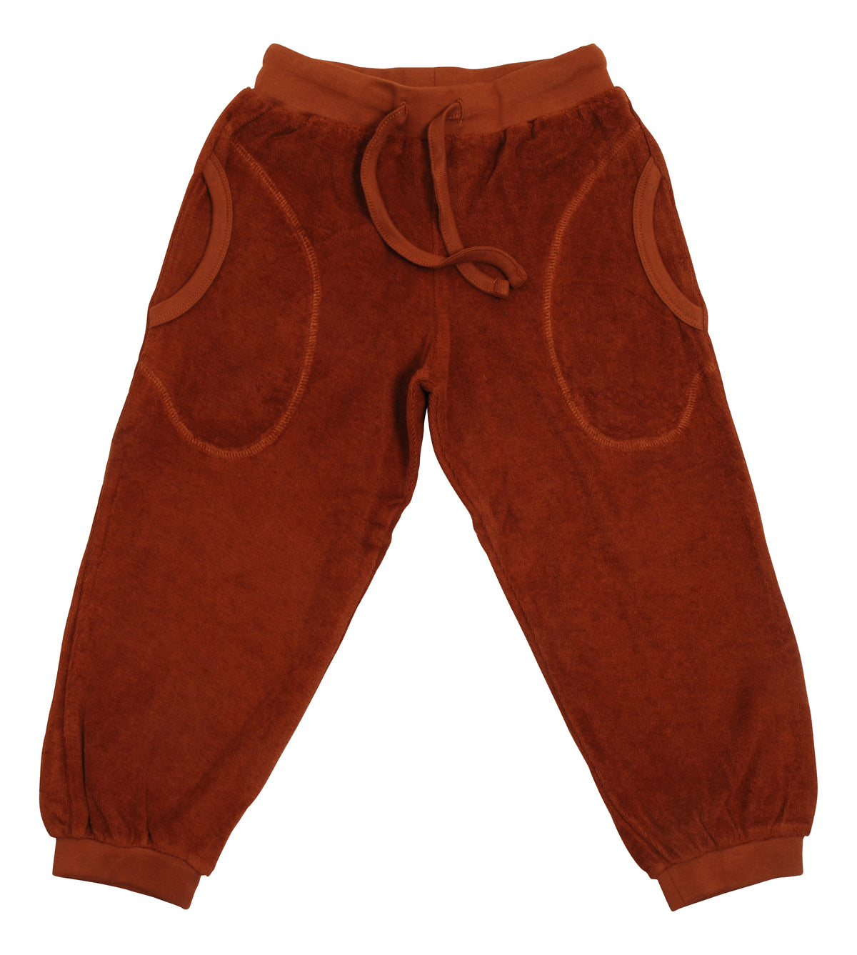 Duns Sweden Pants Terry Badstof Gingerbread Brown