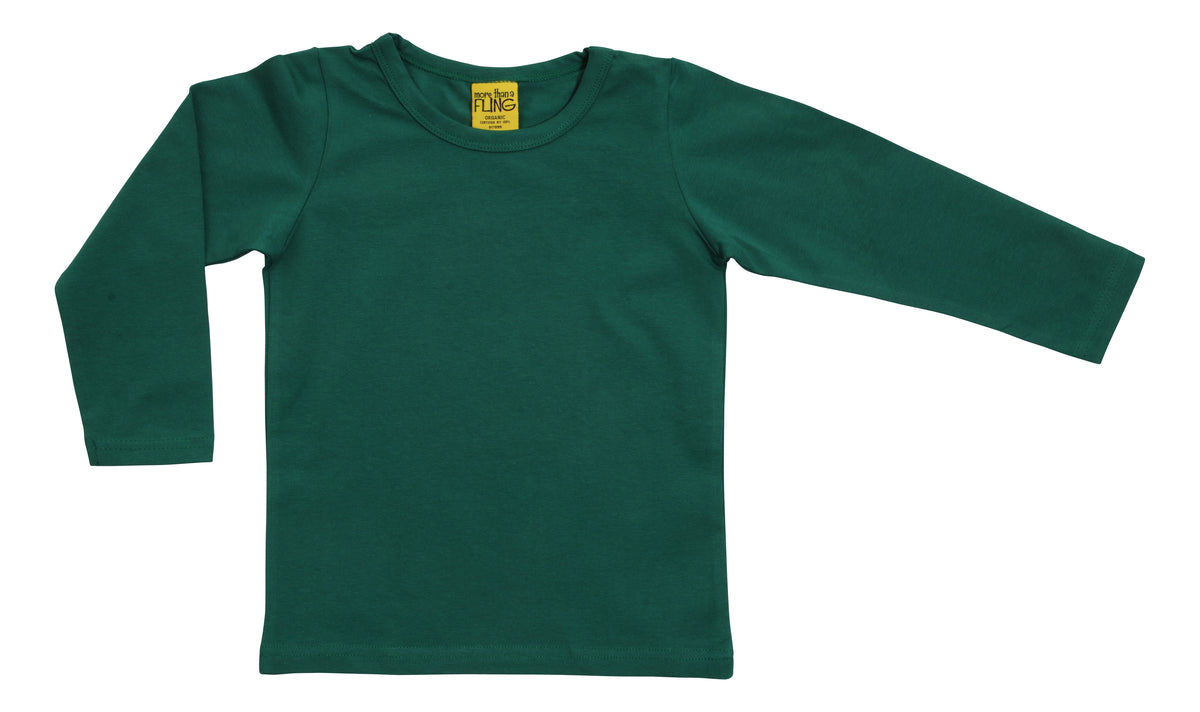 More Than A Fling Longsleeve Galapagos Green - Shirt Lange Mouw Galapagos Groen