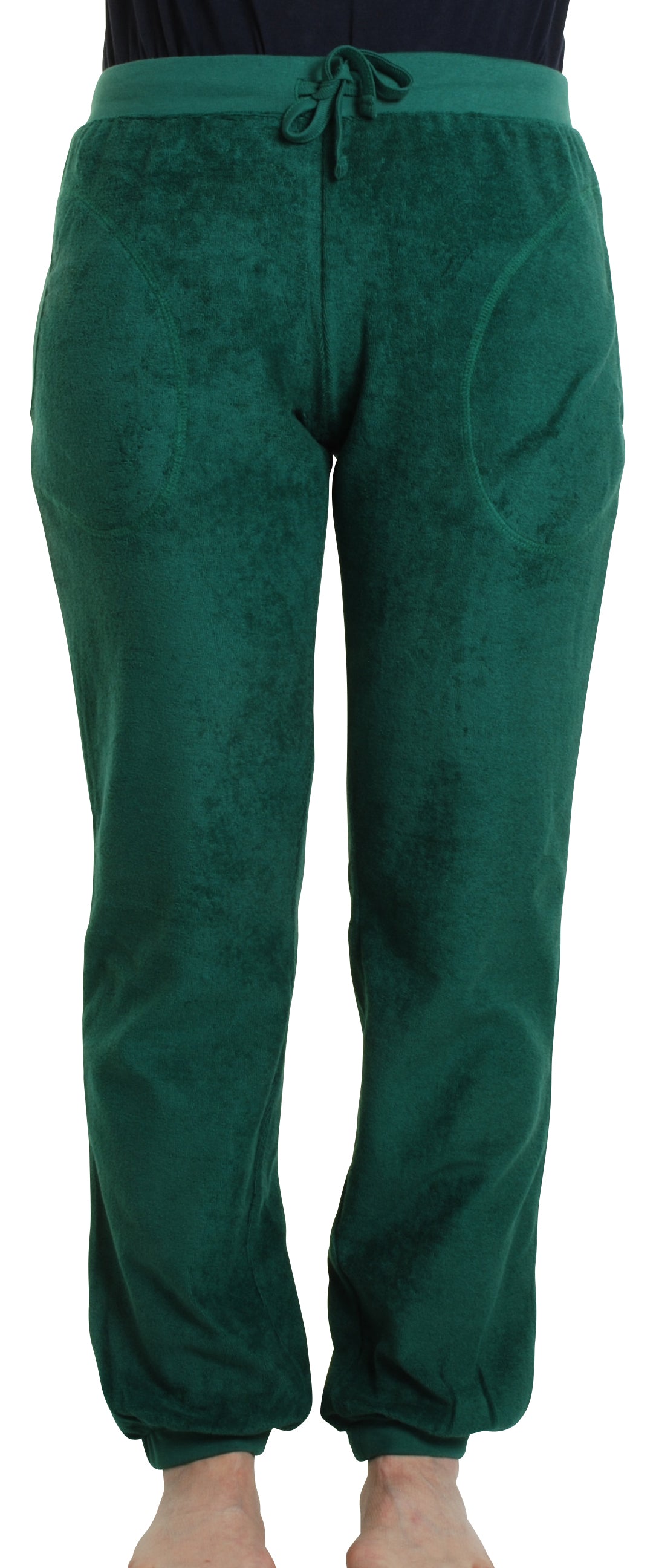 Duns Sweden Adult - Terry Pants  - Badstof Broek Galapagos Green