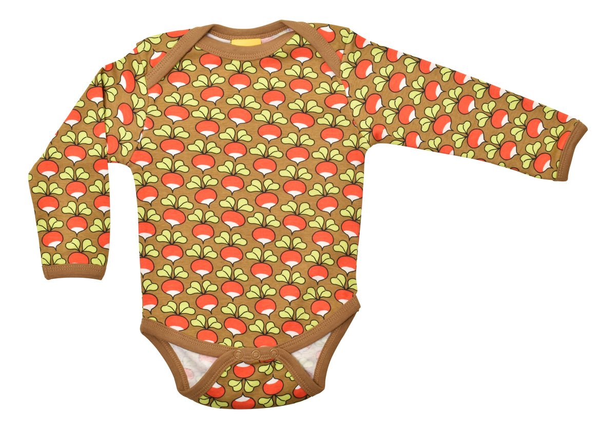Duns Sweden - Body Romper Radish Butternut Brown