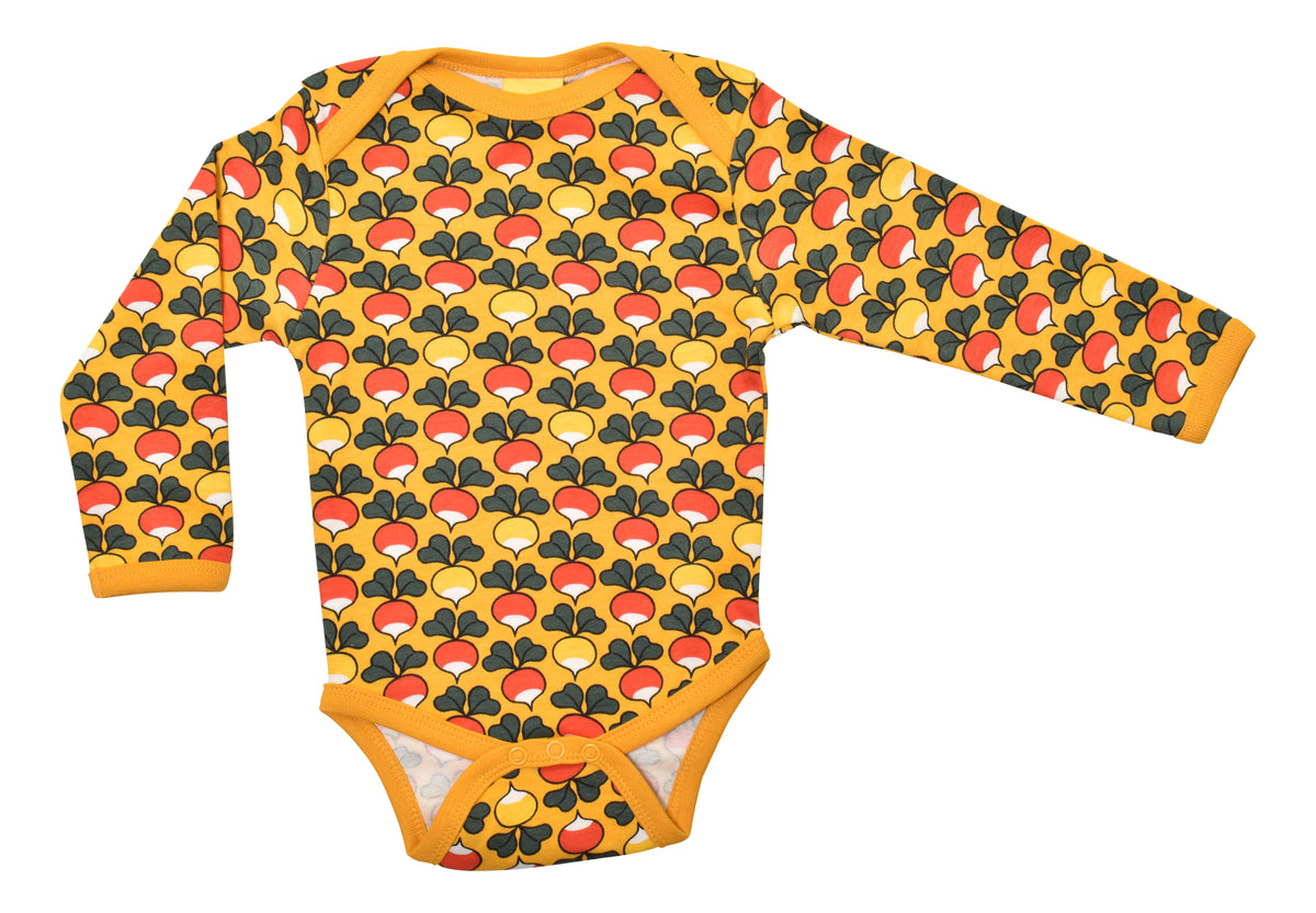 Duns Sweden - Body Romper Multi Radish Mineral Yellow