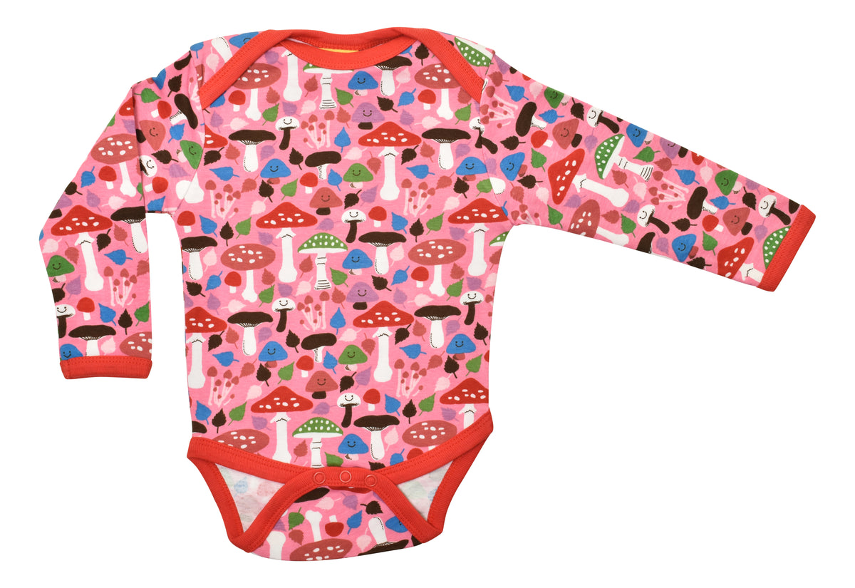 Duns Sweden - Body Romper Mushroom Pink