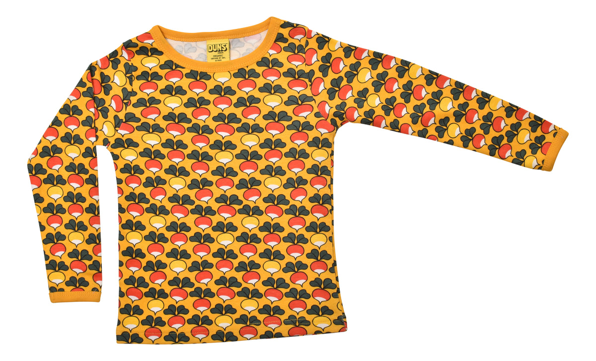 Duns Sweden - Longsleeve Multi Radish Mineral Yellow