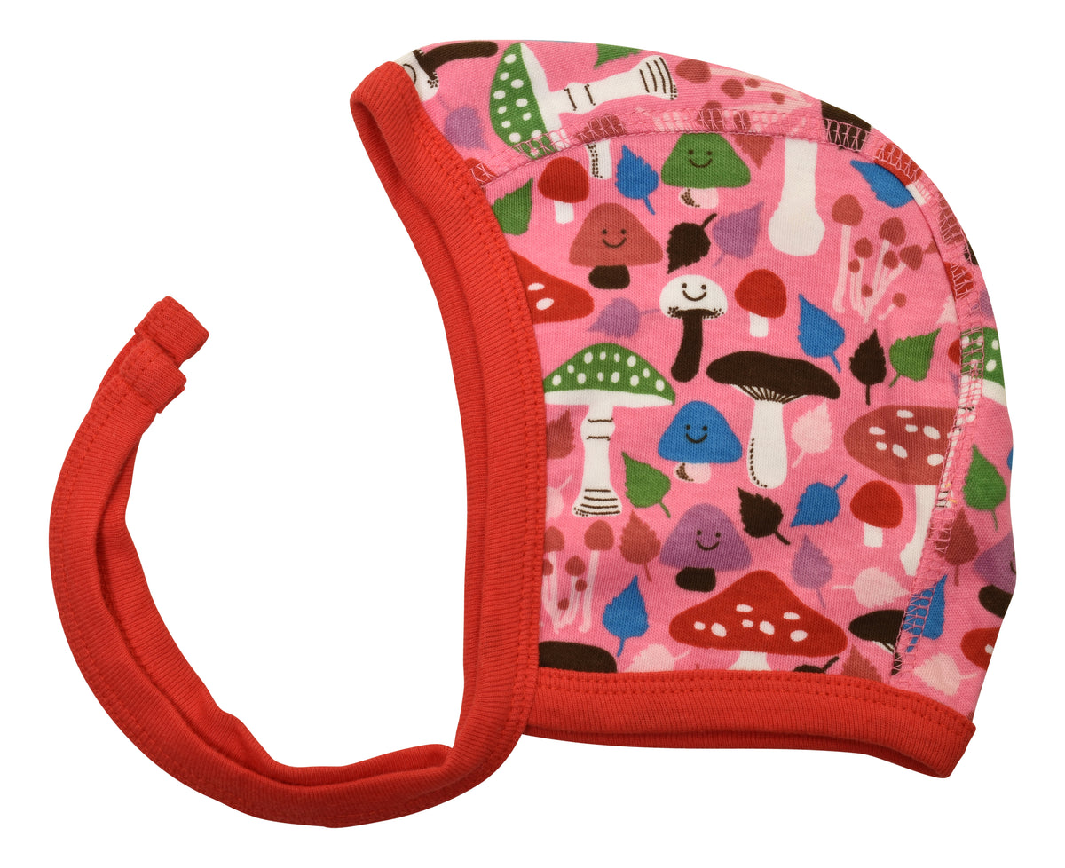 Duns Sweden - Babycap Strikmutsje Mushroom Pink