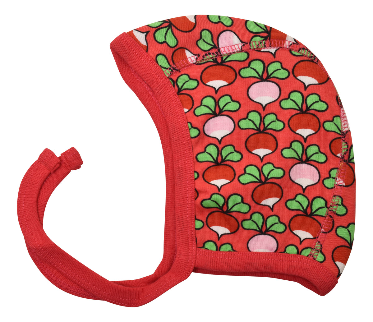 Duns Sweden - Babycap Strikmutsje Multi Radish Rouge Red
