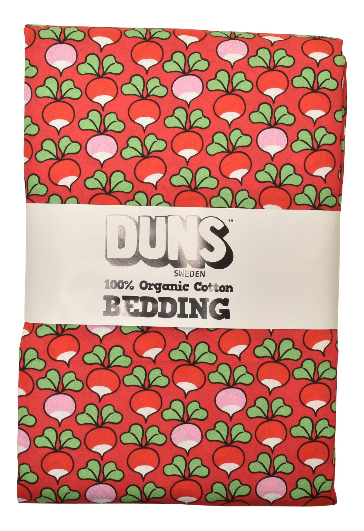 Duns Sweden Bedding - Dekbedovertrek Multi Radish Rouge Red