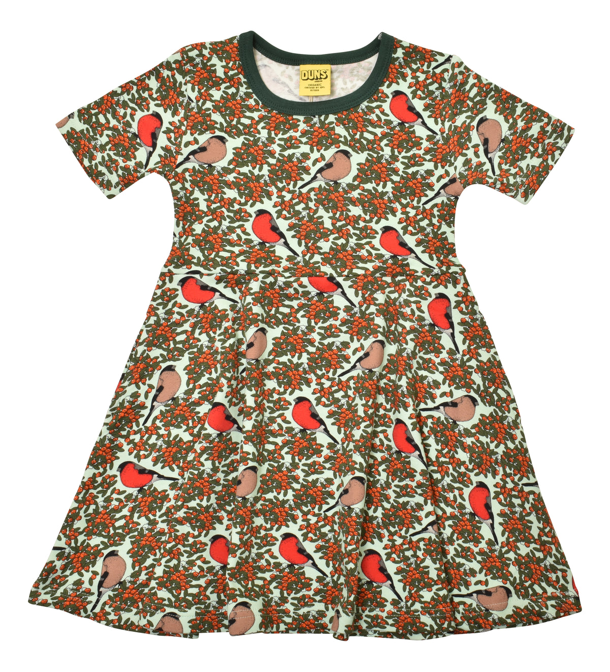 Duns Sweden - Shortsleeve Skaterdress Bullfinch Honeydew Blue