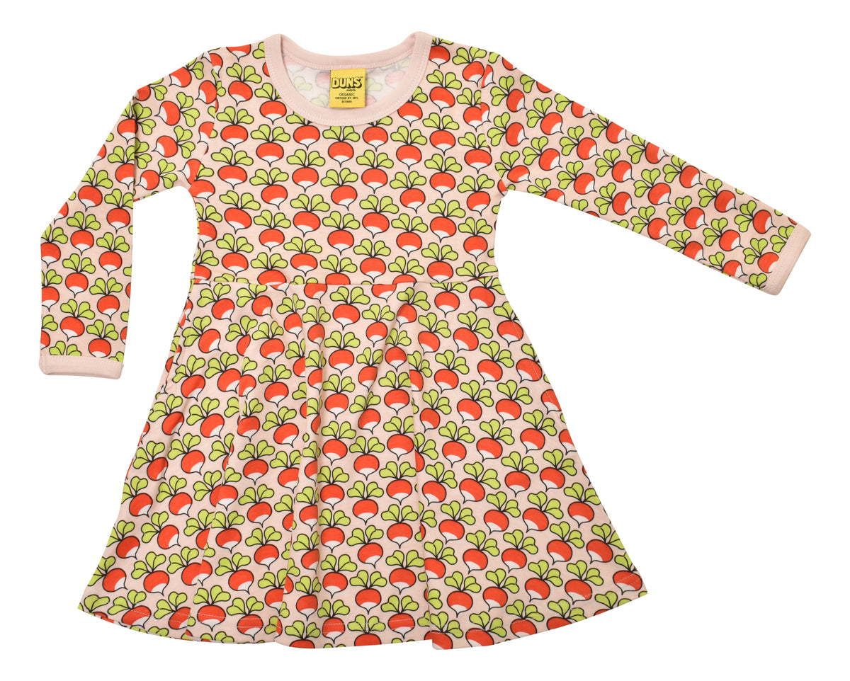 Duns Sweden - Longsleeve Skaterdress Radish Pale Dogwood Pink