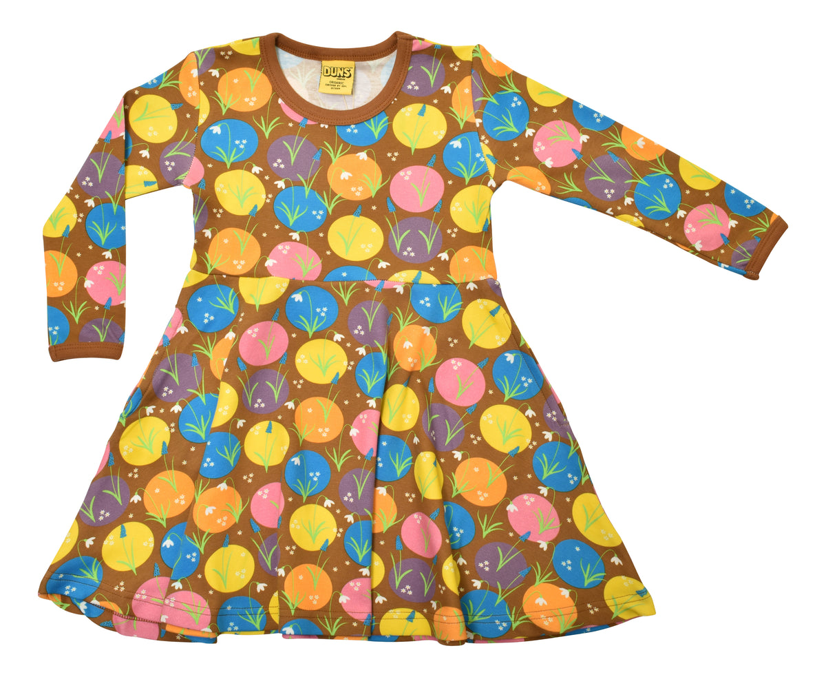 Duns Sweden - Longsleeve Skaterdress Snowdrops