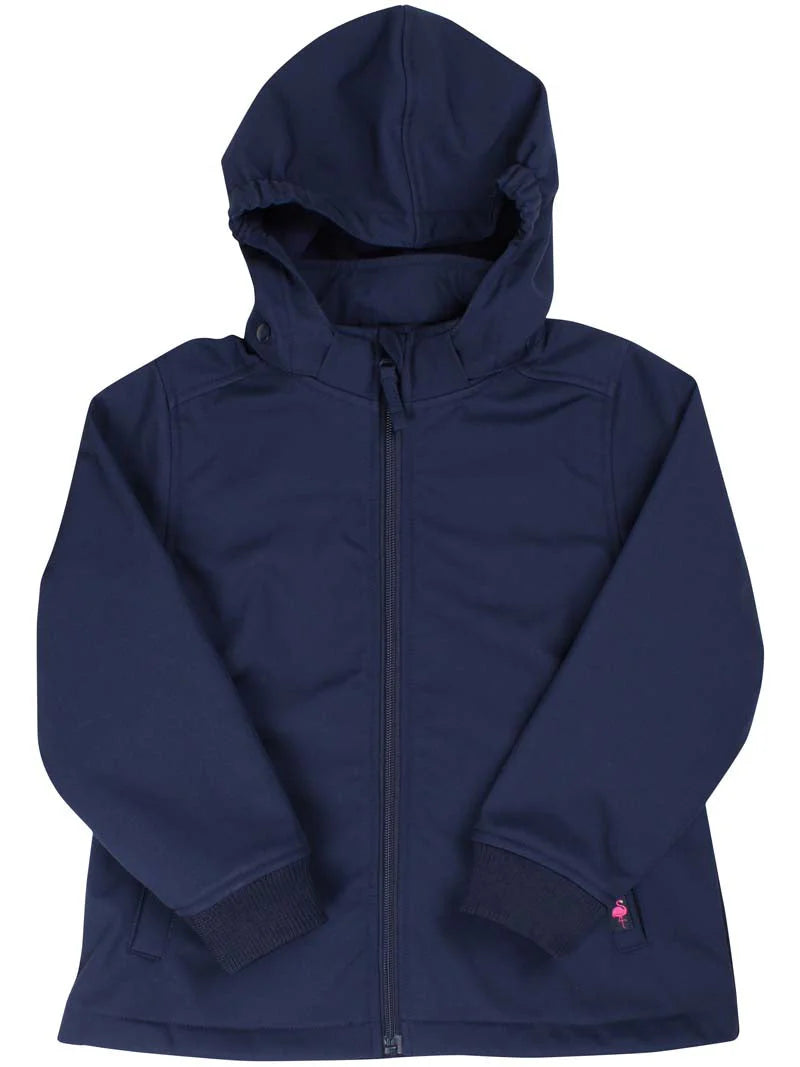 *PRE-ORDER* DYR - Animal wildlife Softshell Dk Navy FLAMINGO