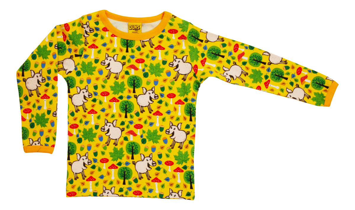 Duns Sweden - Longsleeve Pigs & Acorn Lemon Chrome