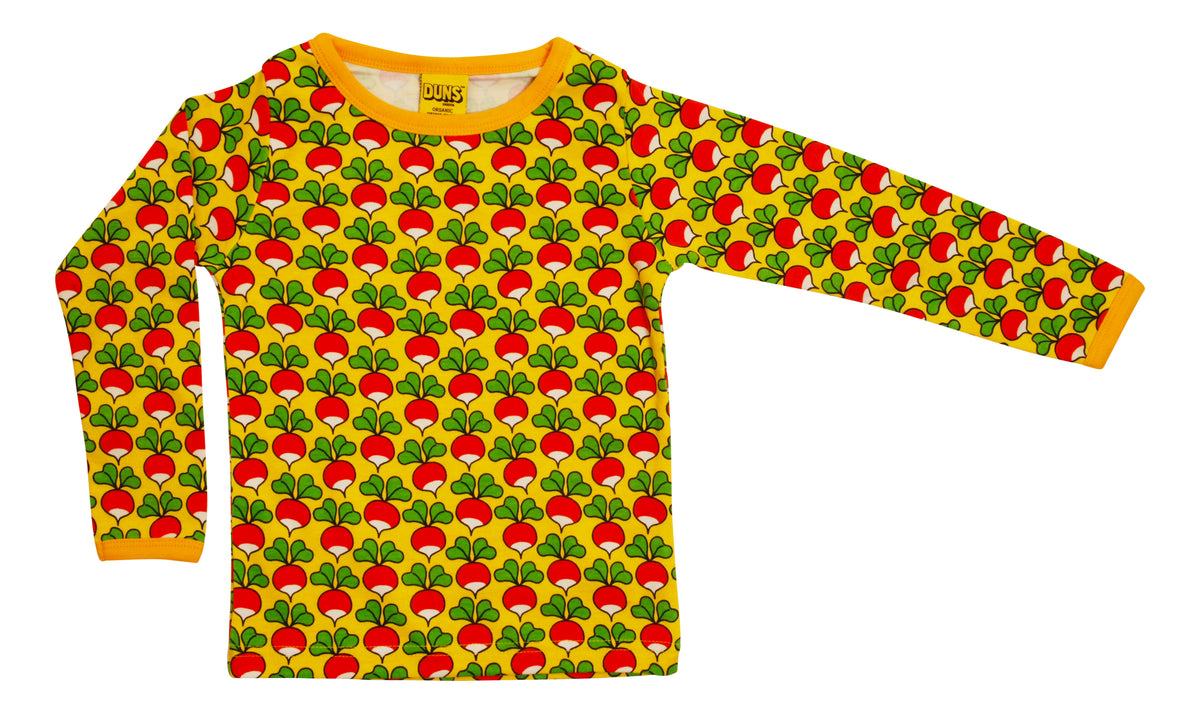 Duns Sweden - Longsleeve Radishes Dandelion Yellow