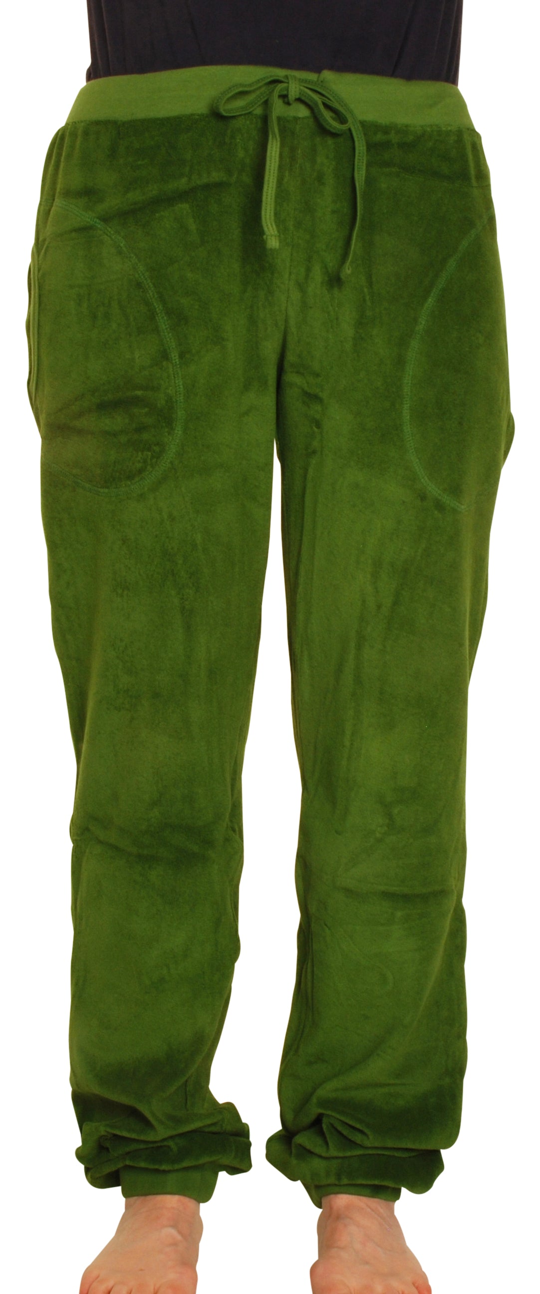Duns Sweden Adult - Terry Pants  - Badstof Broek Treetop Green