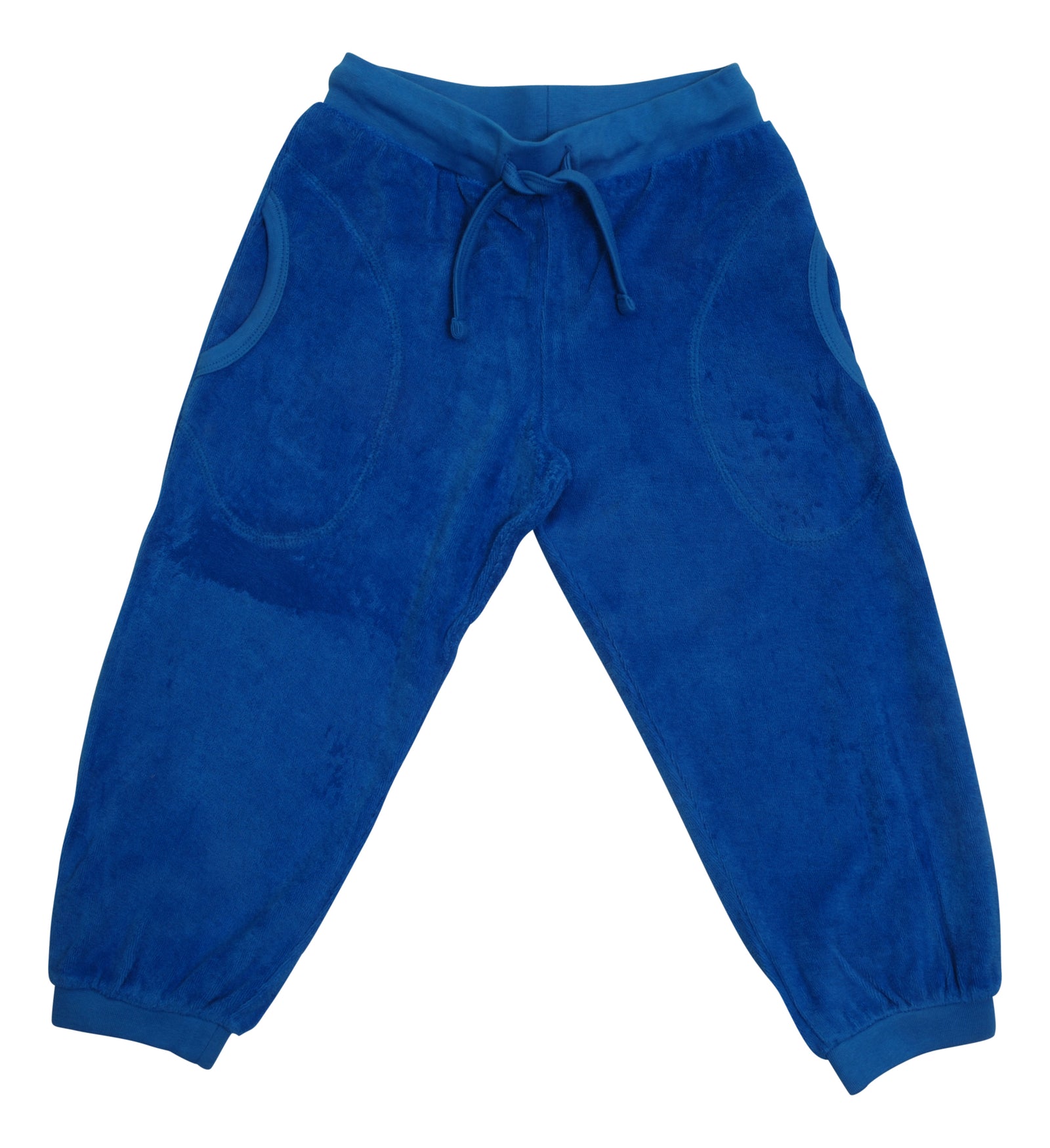 Duns Sweden Pants Terry French Blue Badstof Broek Blauw