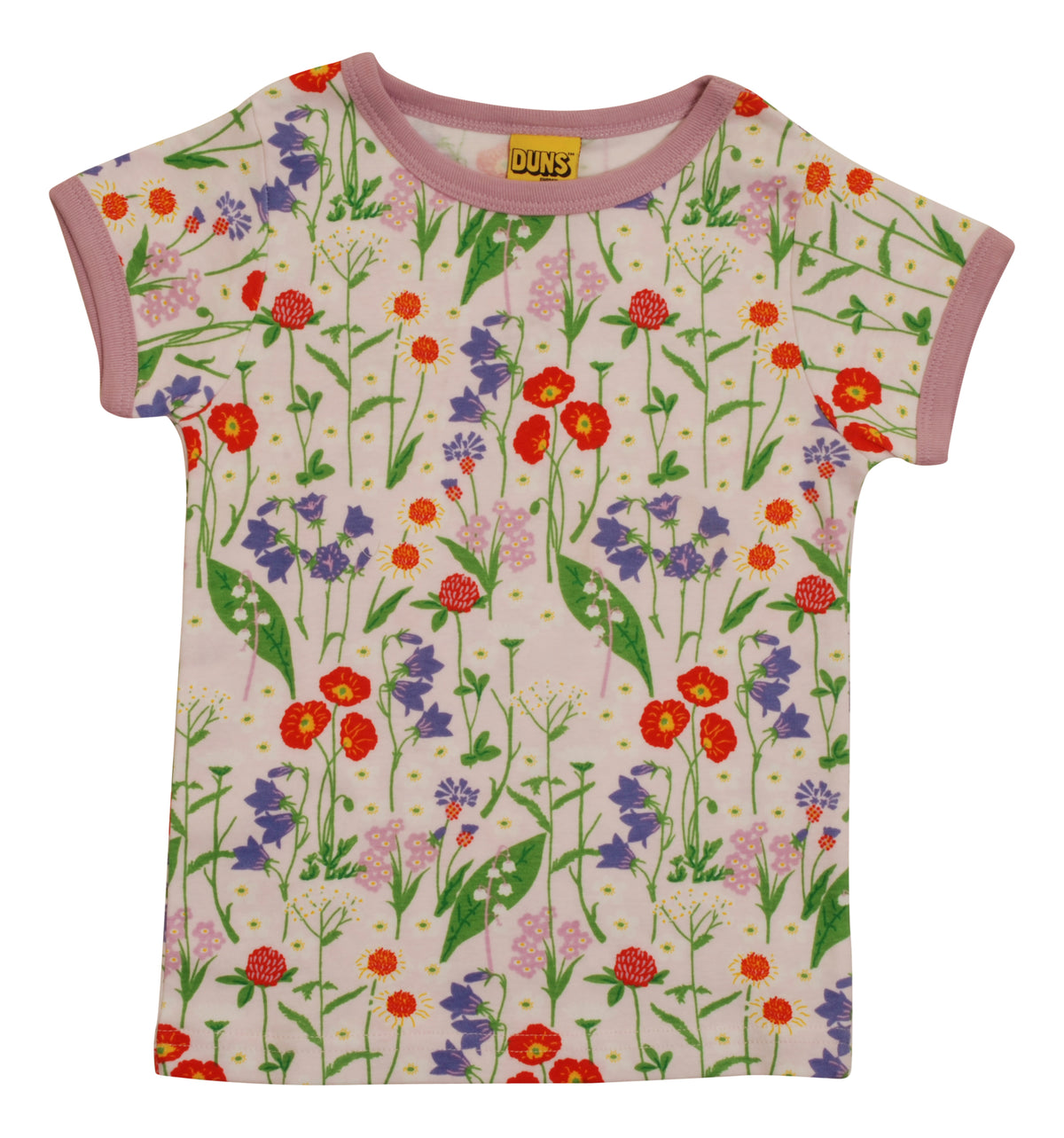 Duns_Sweden_t-shirt_midsummerflowers_pink