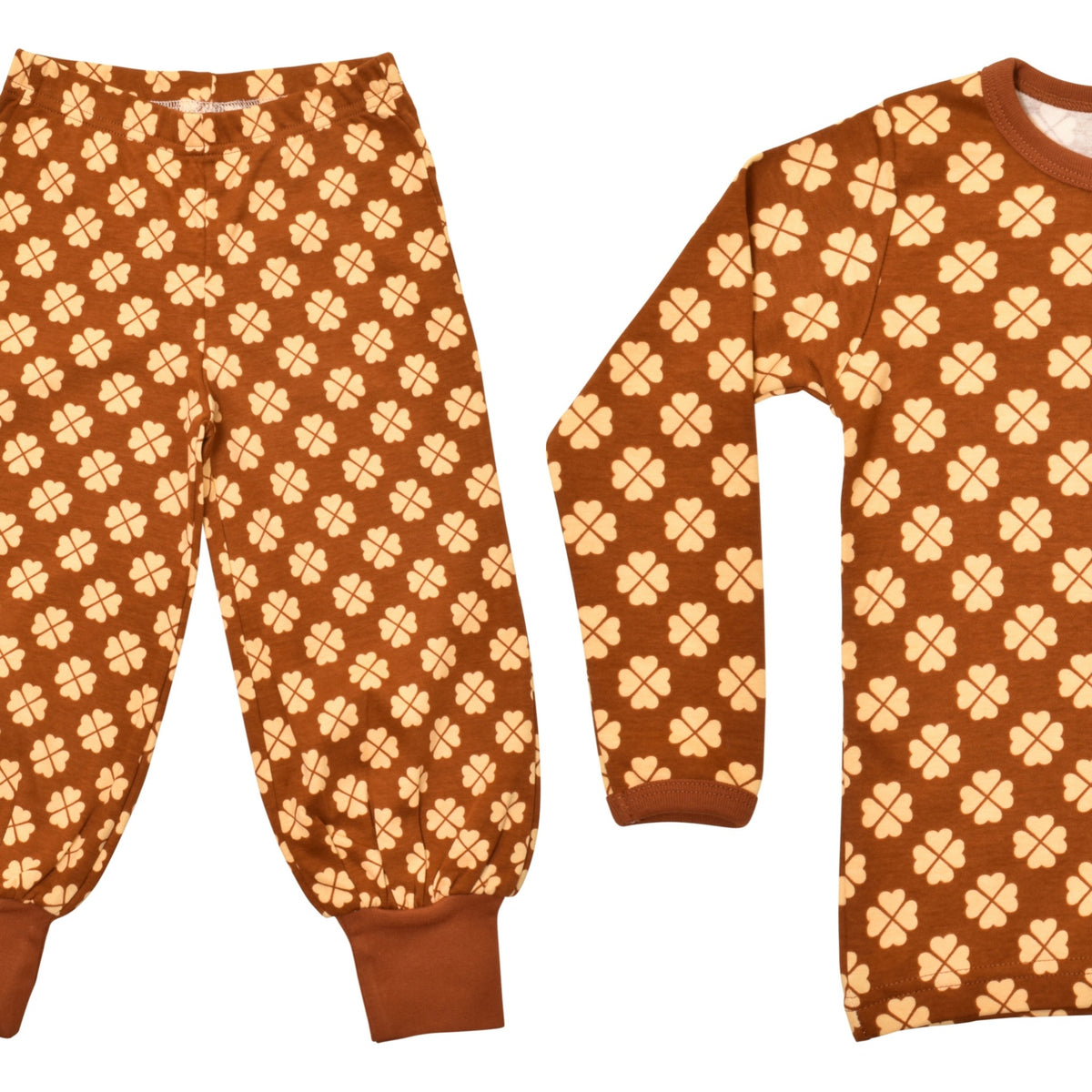 Duns Sweden - SET Longsleeve + Baggy Pants Clover Brown