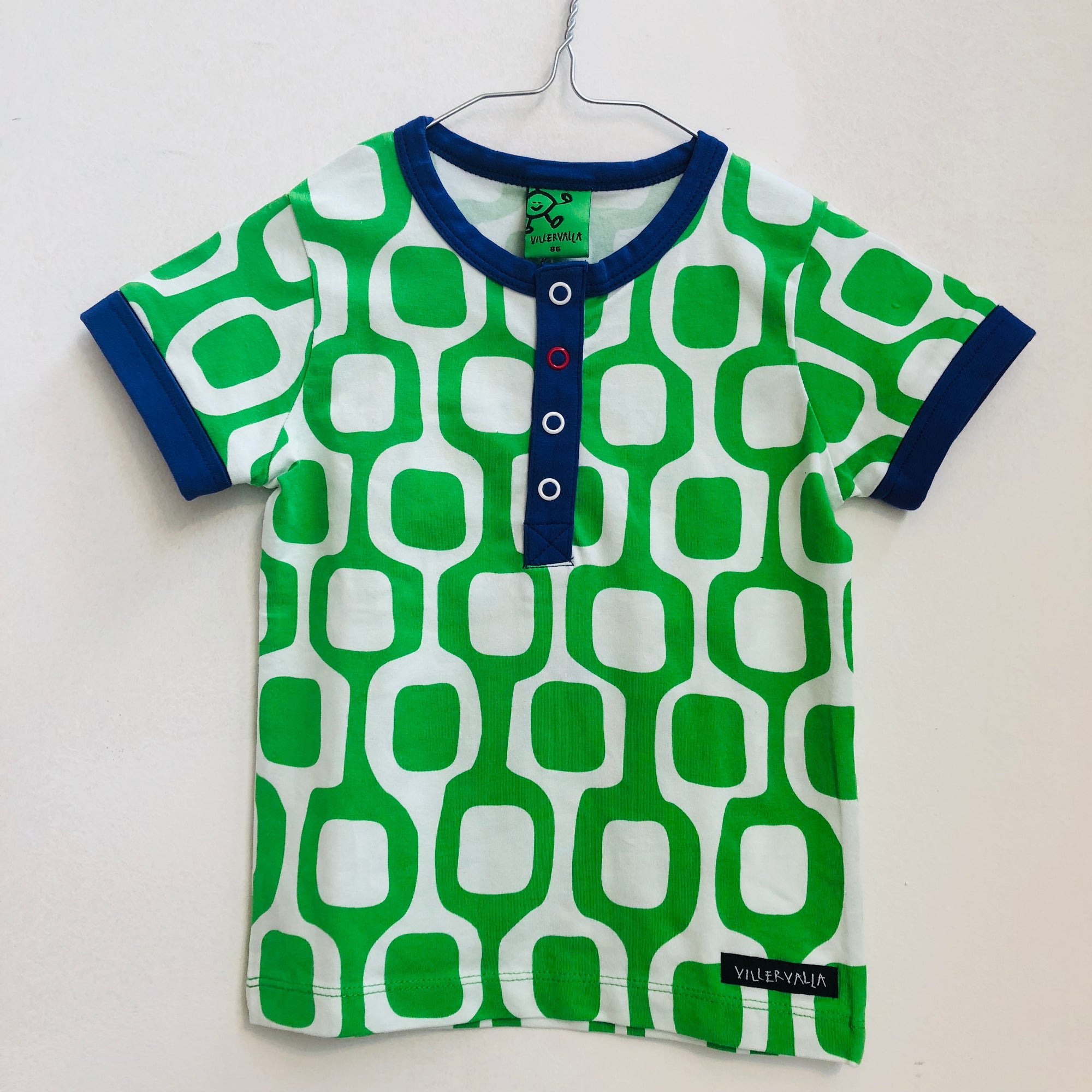 Villervalla - T-shirt Pattern Avocado Green