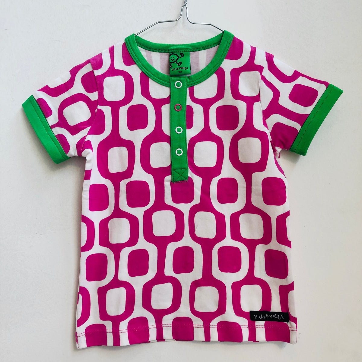 Villervalla - T-Shirt Pattern Pink