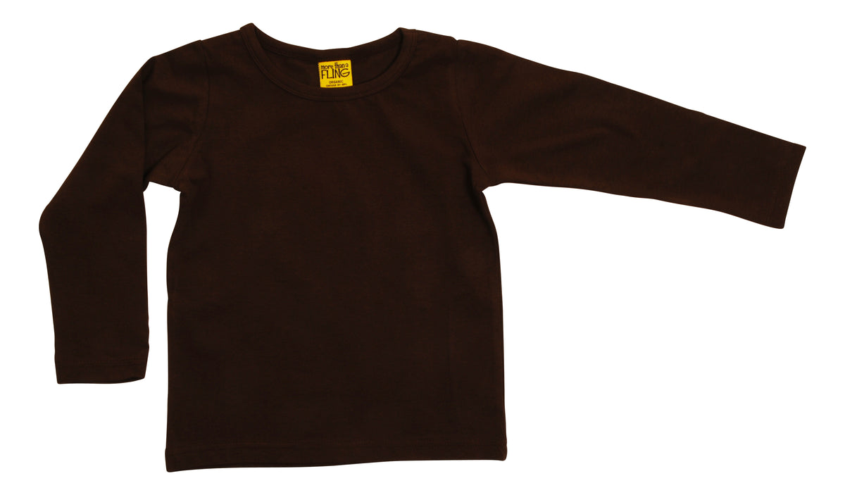 More Than A Fling Longsleeve Chocolate Brown