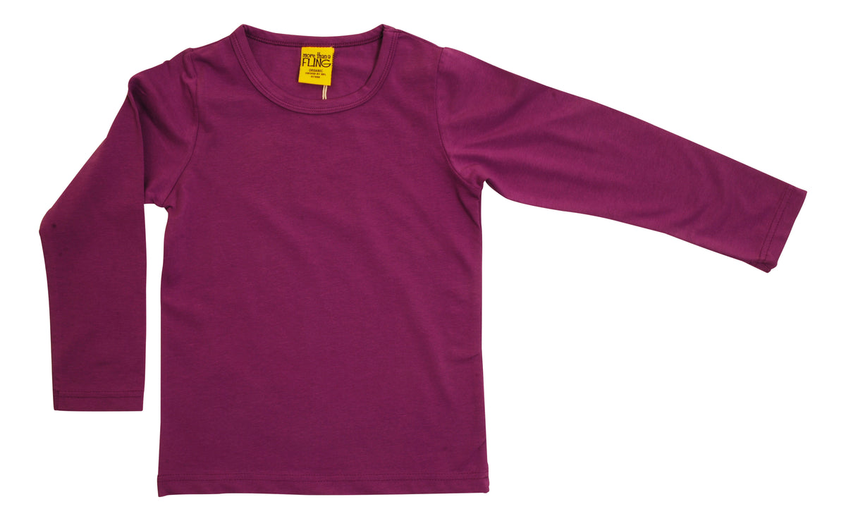 More Than A Fling Longsleeve Dewberry Purple