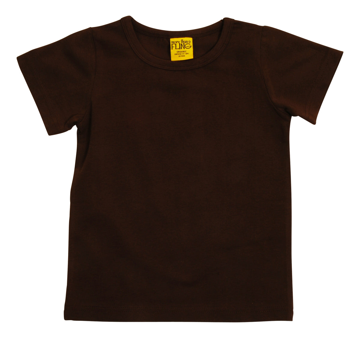 More Than A Fling - T Shirt Chocolate Brown