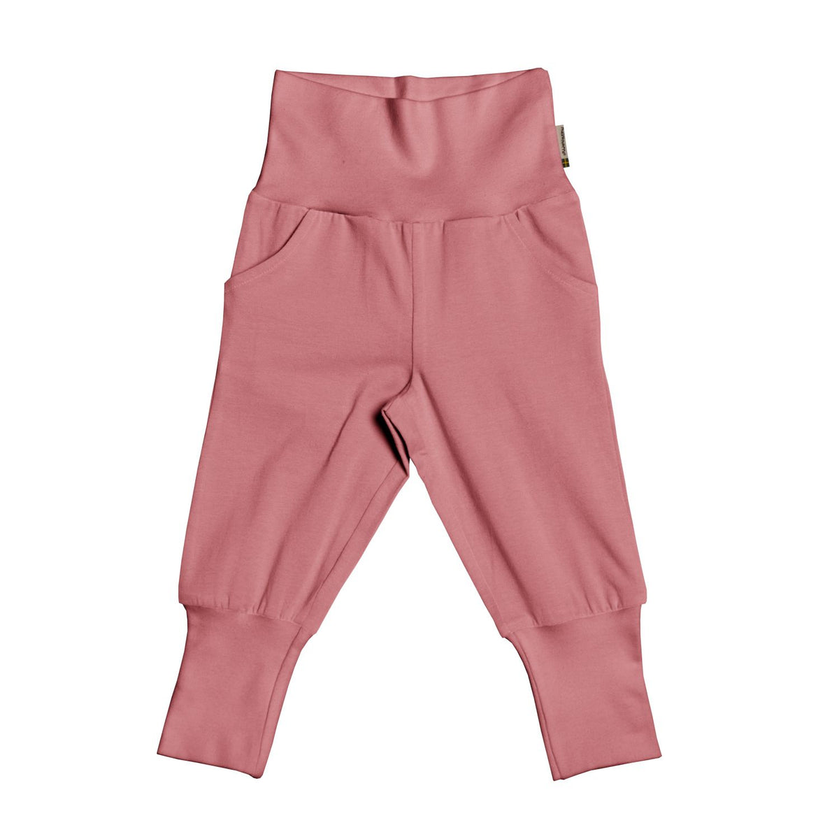 Maxomorra - Pants Waist Sweat Dusty Pink - Roze
