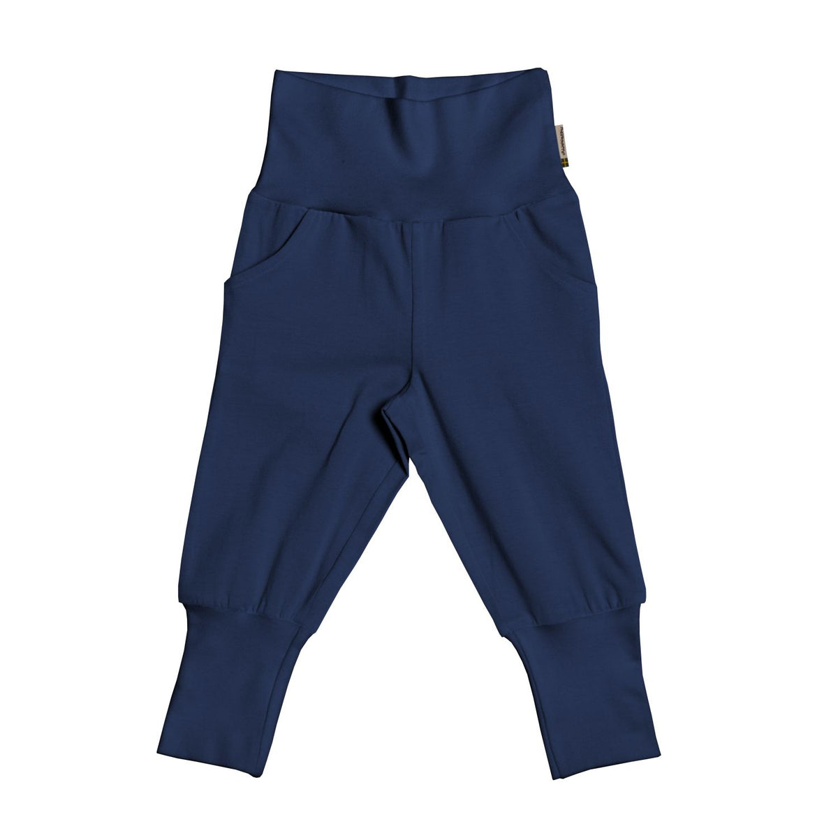 Maxomorra - Pants Waist Sweat Navy