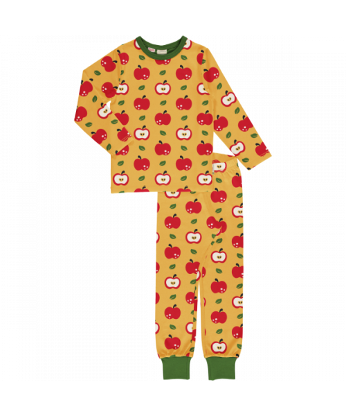 Maxomorra - Pyjama Set LS Apple Appels