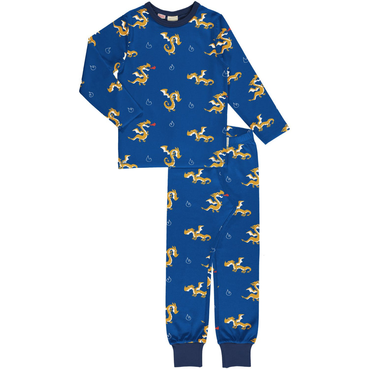 Maxomorra - Pyjama Set LS Dragon - Draak
