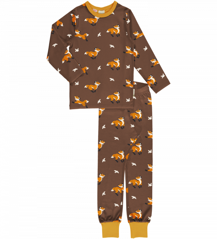 Maxomorra - Pyjama Set LS Fox - Vos