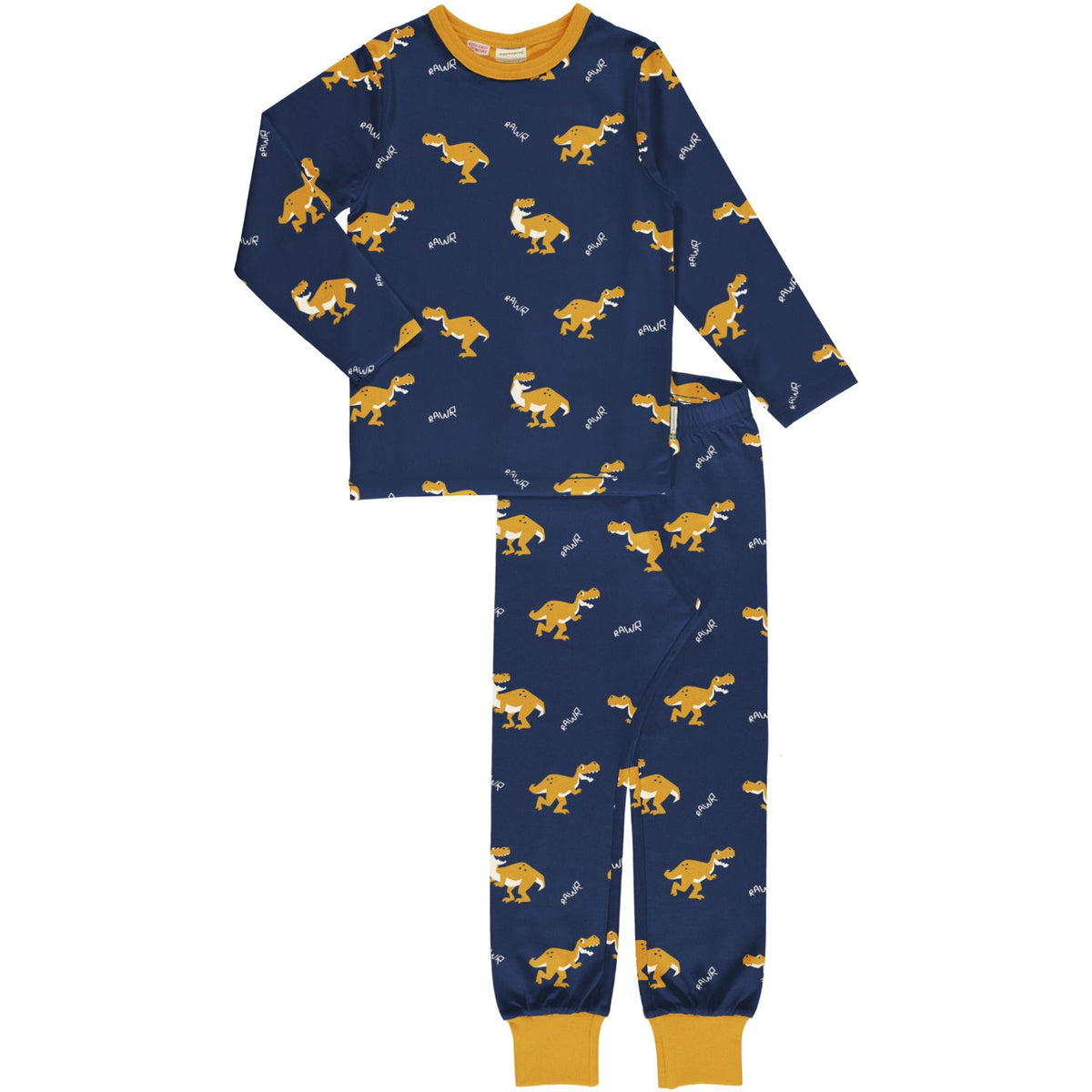 Maxomorra - Pyjama Set LS T-Rex - Dino