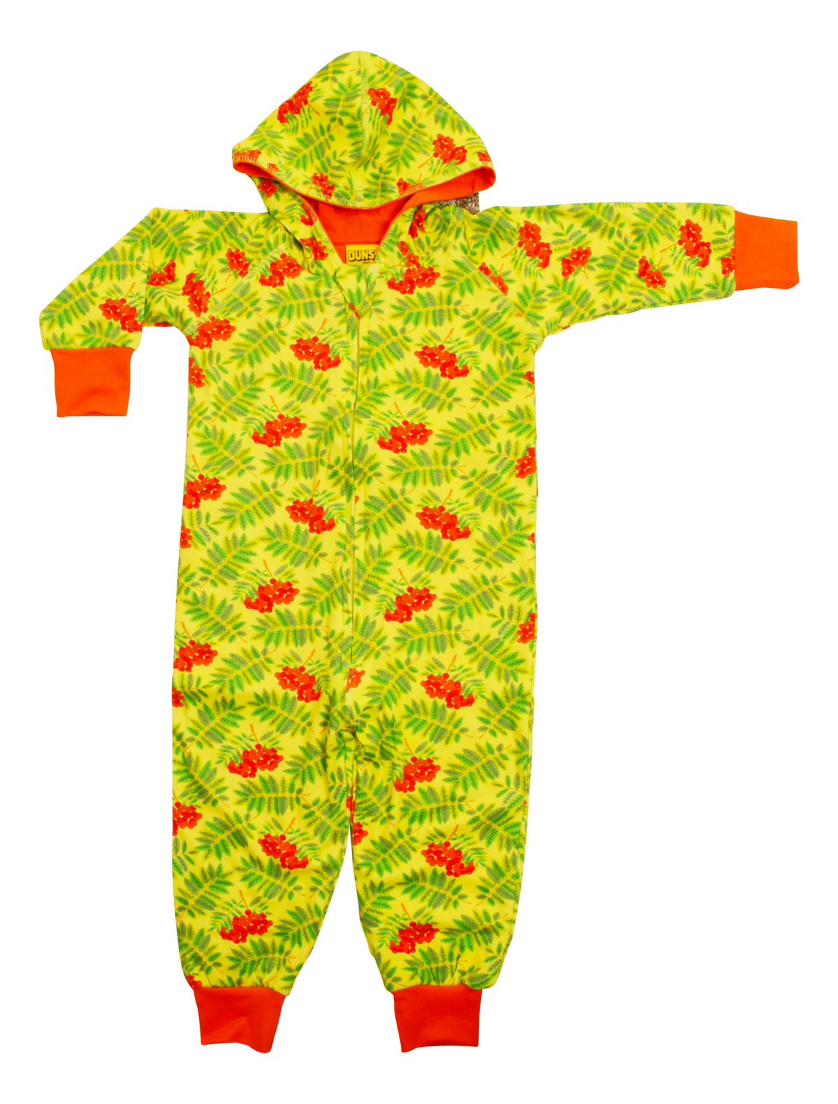 Duns Sweden - Onesie Rowan  Hooded Suit Lijsterbessen