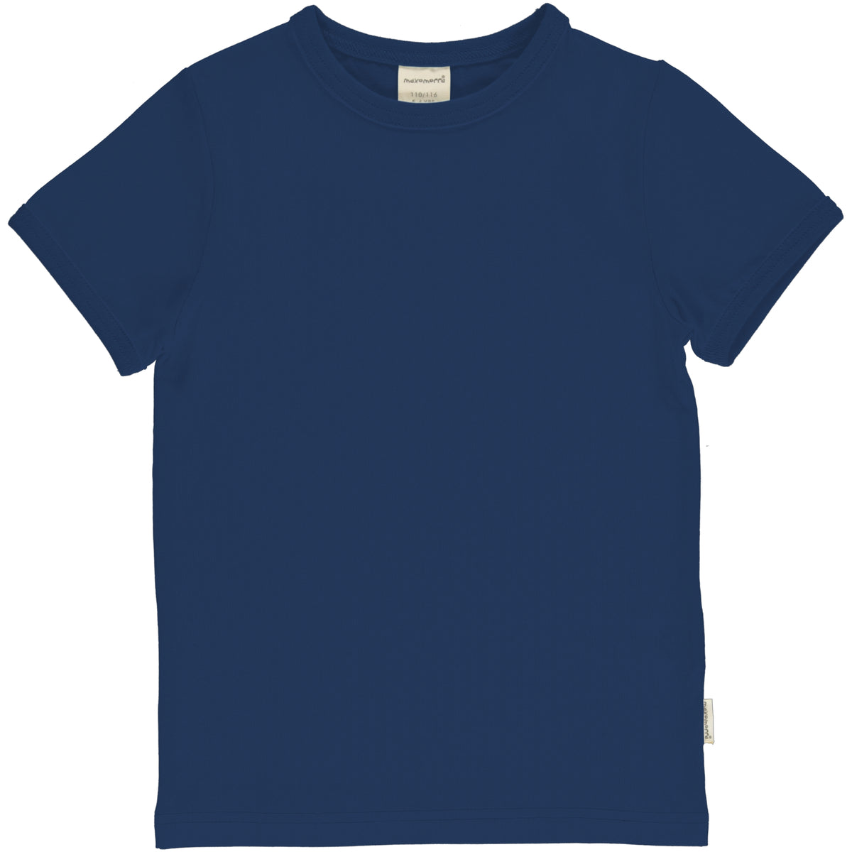 Maxomorra - T-Shirt Navy - Shirt Korte Mouw Donker Blauw