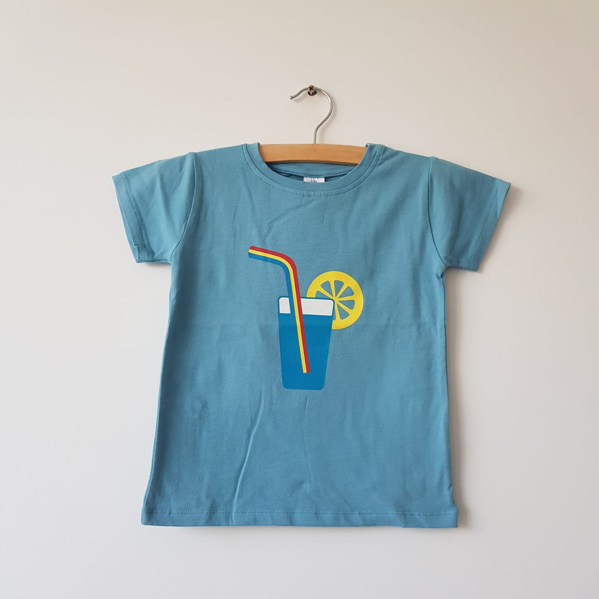 Dis une Couleur - T-shirt Lemonade Blue Limonade Blauw